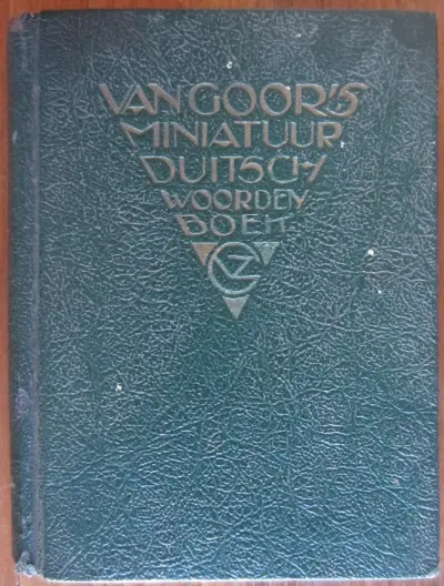 Van Goor's Miniatuur Duitsch Woordenboek