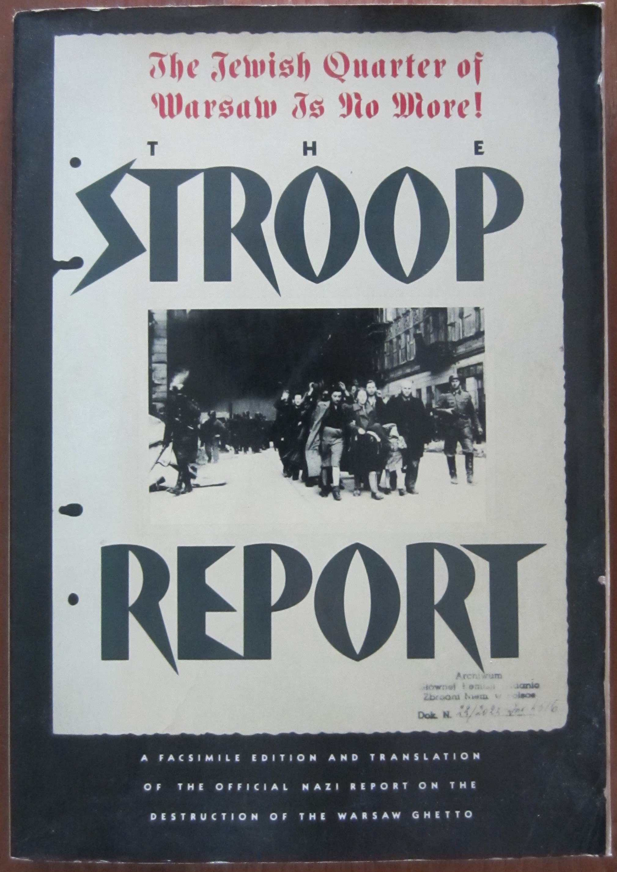 The Stroop Report