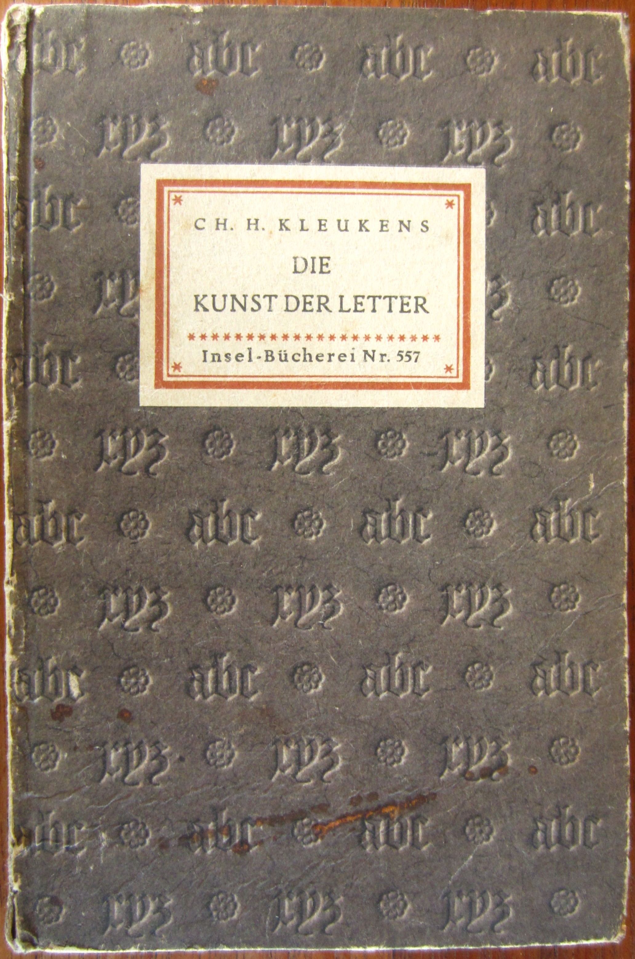 Die Kunst der Letter