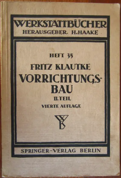 Werkstattbücher - Heft35