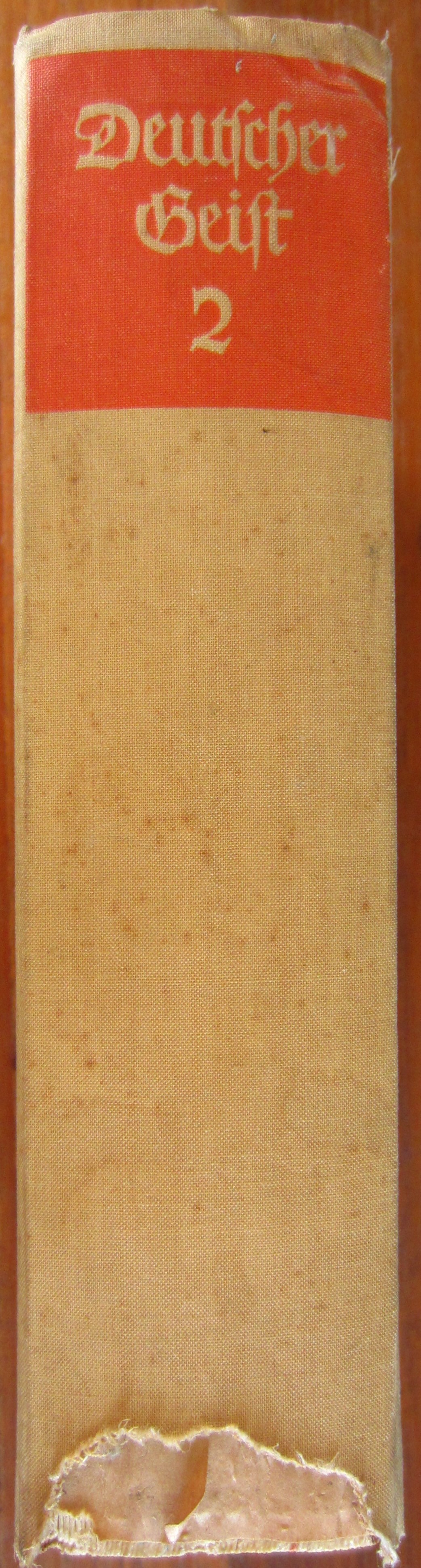 Deutscher Geist - ein Lesebuch aus zwei Jahrhunderten - Zweiter Band