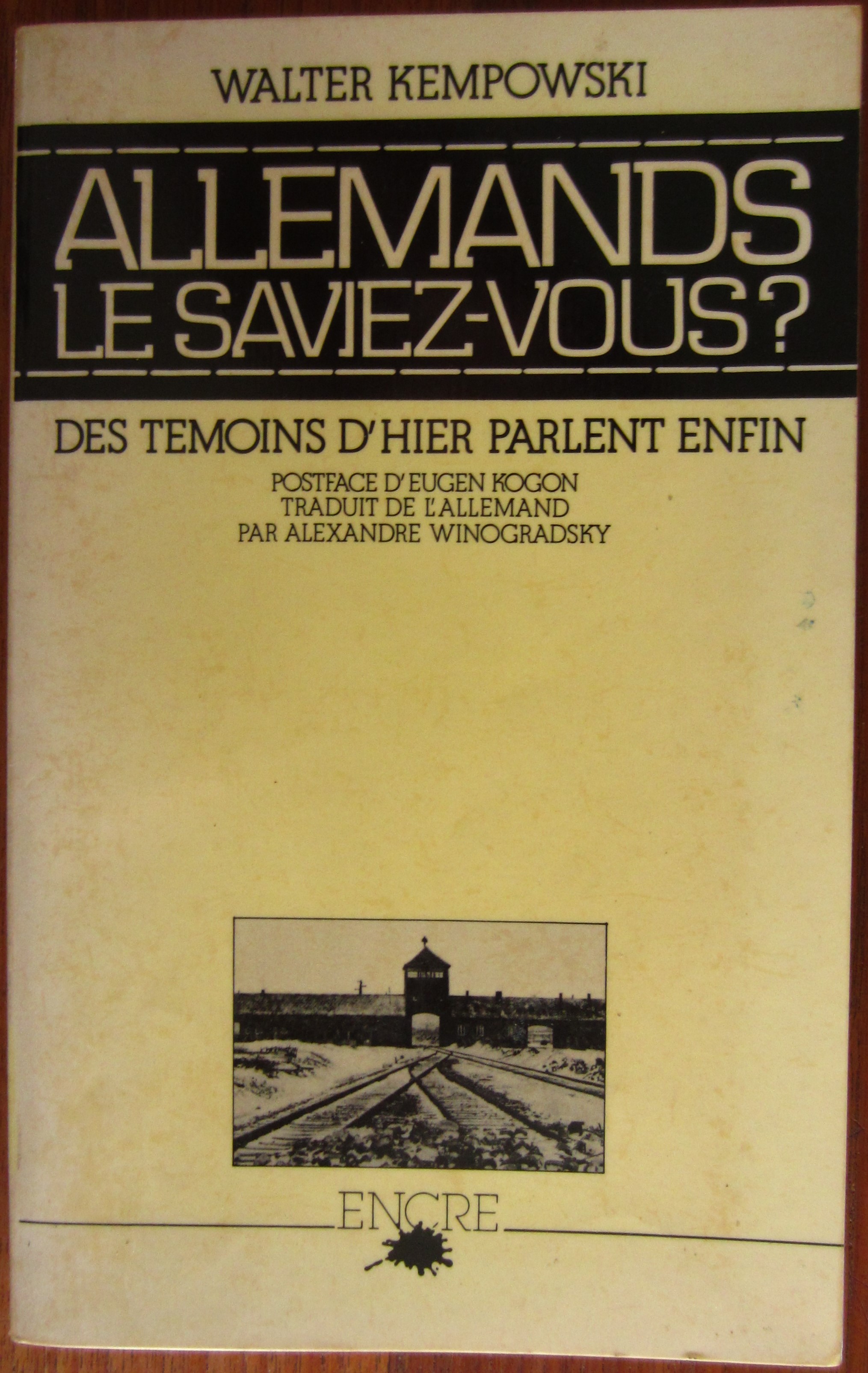 Allemands, le saviez-vous?