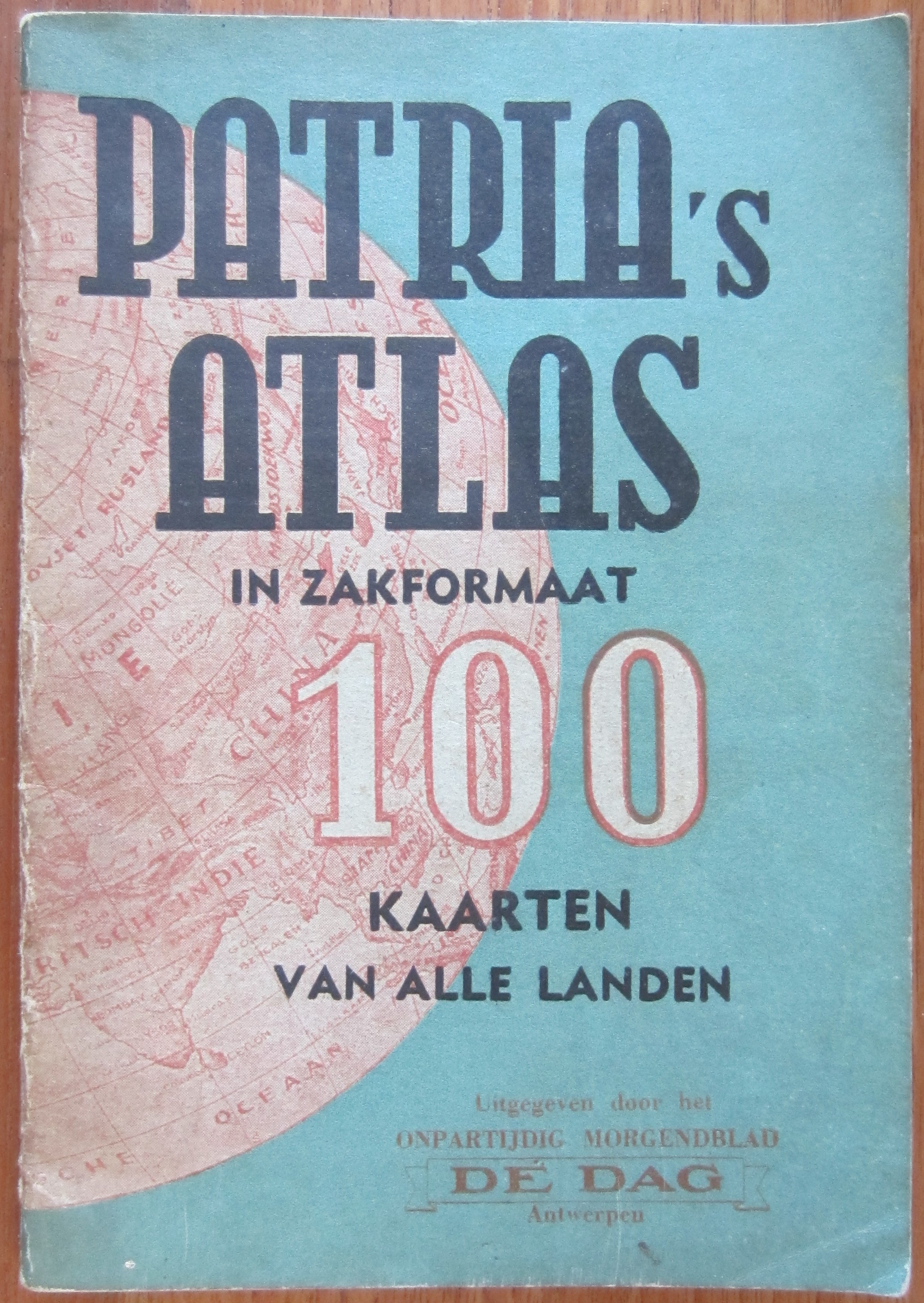 Patria's Atlas in zakformaat - 100 kaarten van alle landen