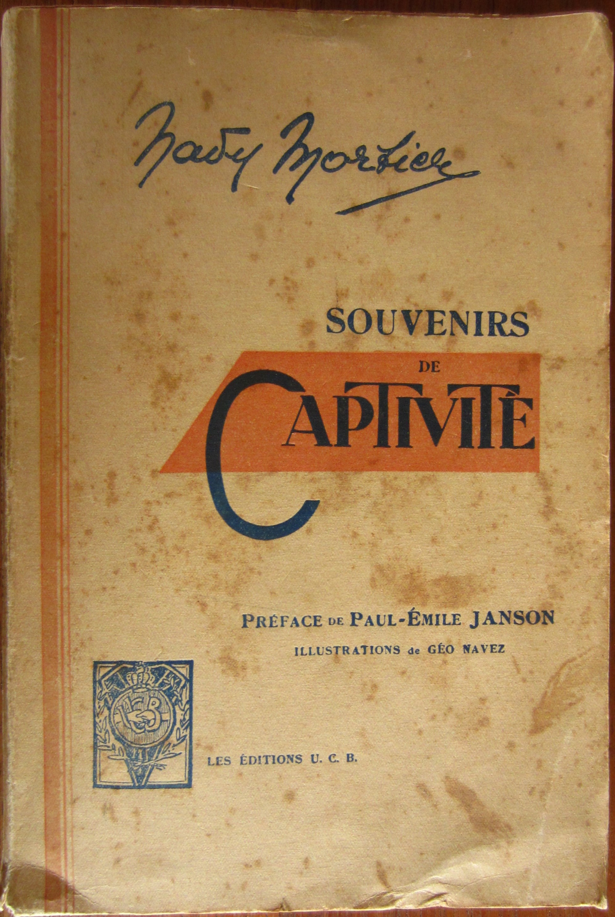 Souvenirs de captivité