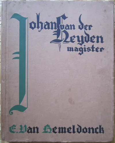 Johan van der Heyden, magister