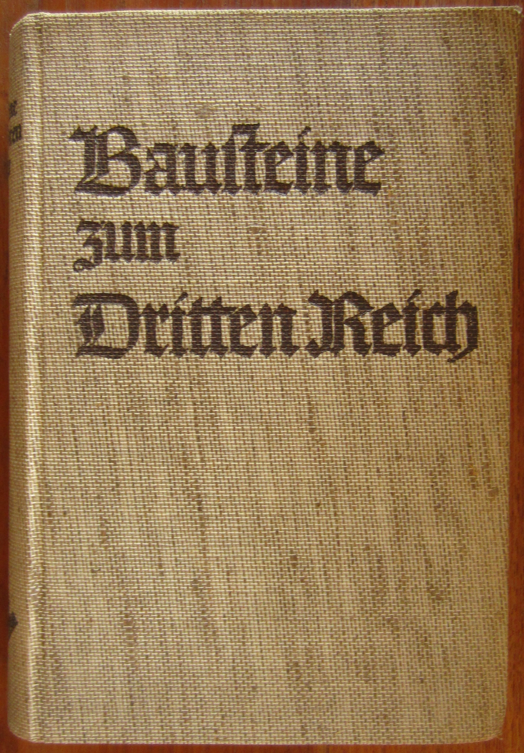 Bausteine zum Dritten Reich