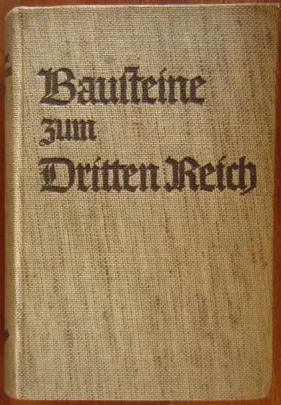 Bausteine zum Dritten Reich