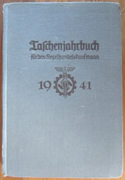 Taschenjahrbuch für den Einzelhandelskaufmann 1941