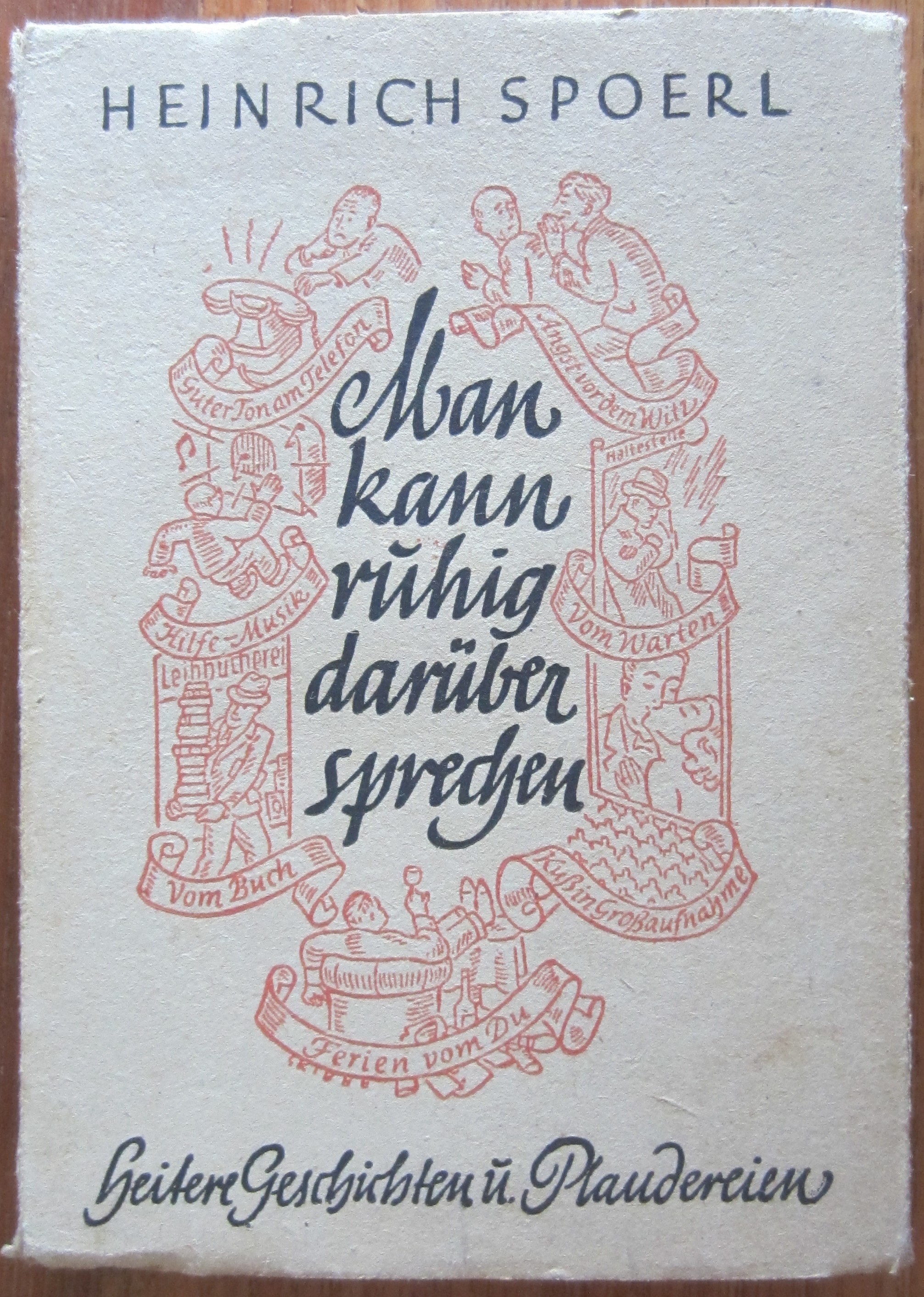 Man kann rühig darüber sprechen