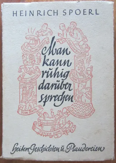 Man kann rühig darüber sprechen
