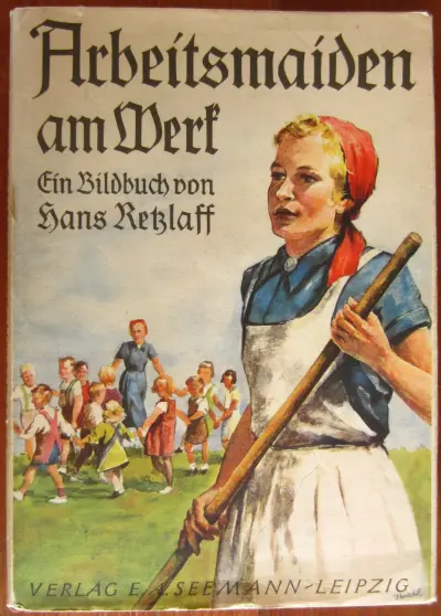 Arbeitsmaiden am Werk