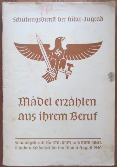 Mädel erzählen aus ihrem Beruf