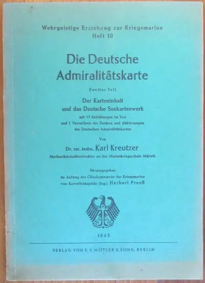 Die Deutsche Admiralitätskarte - Zweiter Teil