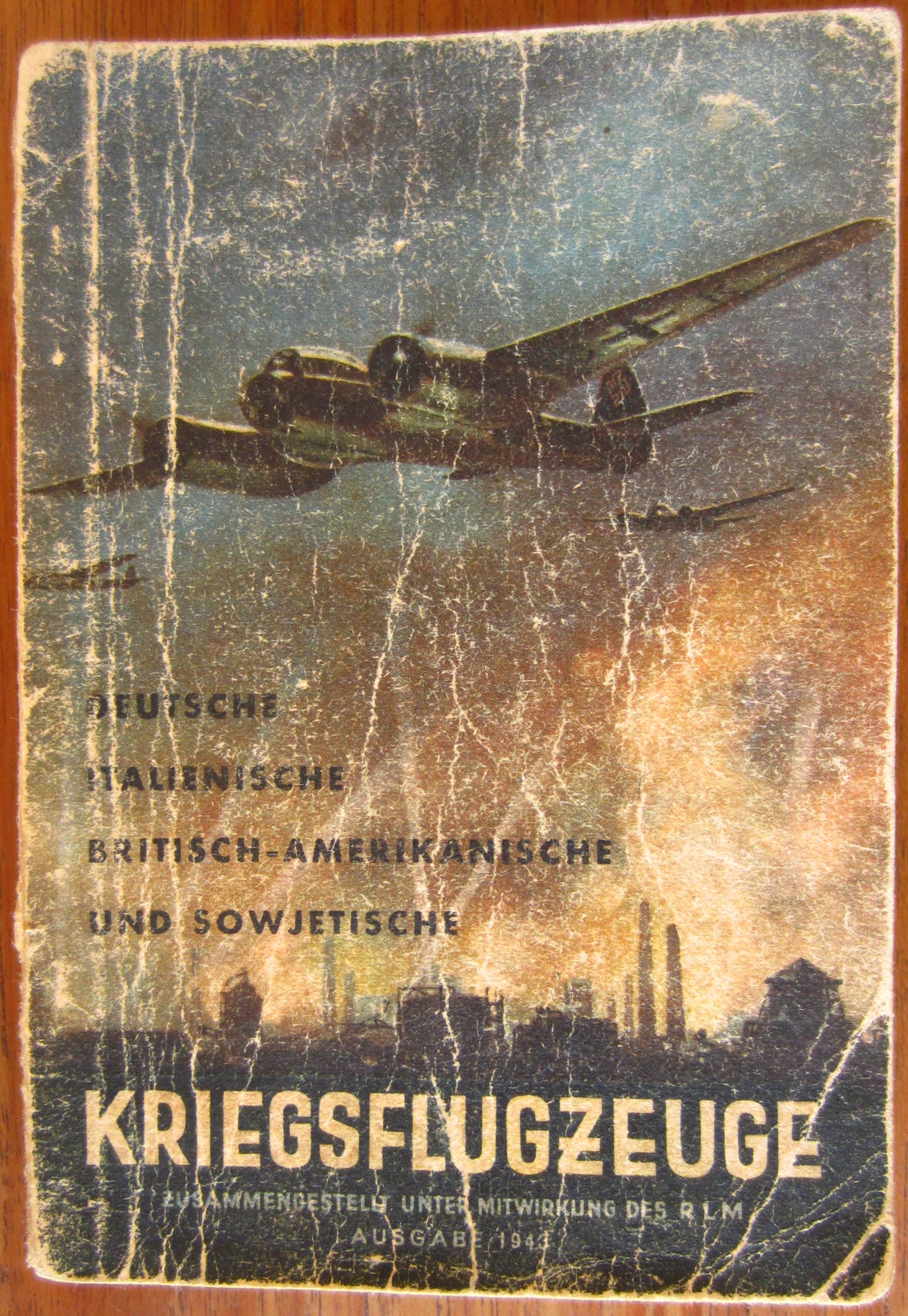 Deutsche, italienische britisch-amerikanische und sowjetische Kriegsflugzeuge