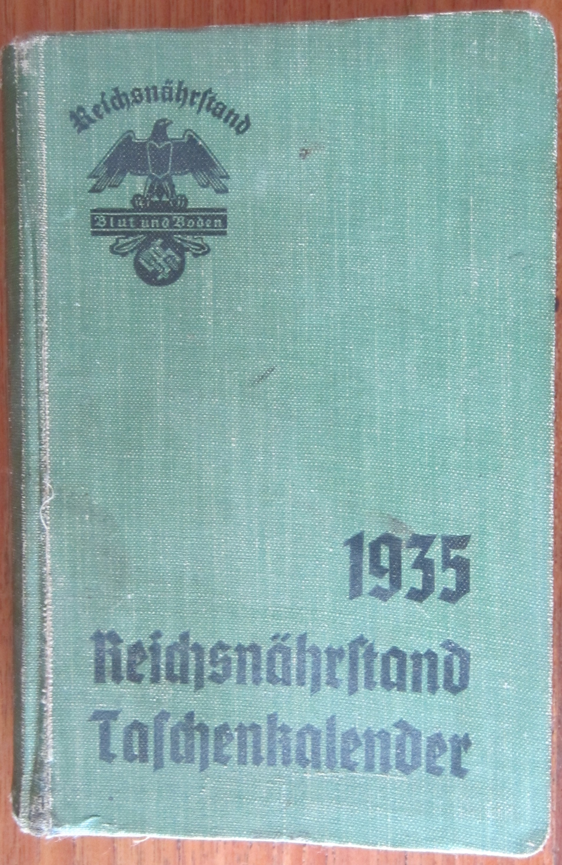 Reichsnährstand Taschenkalender 1935
