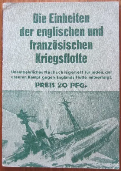 Die Einheiten der englischen und französischen Kriegsflotte