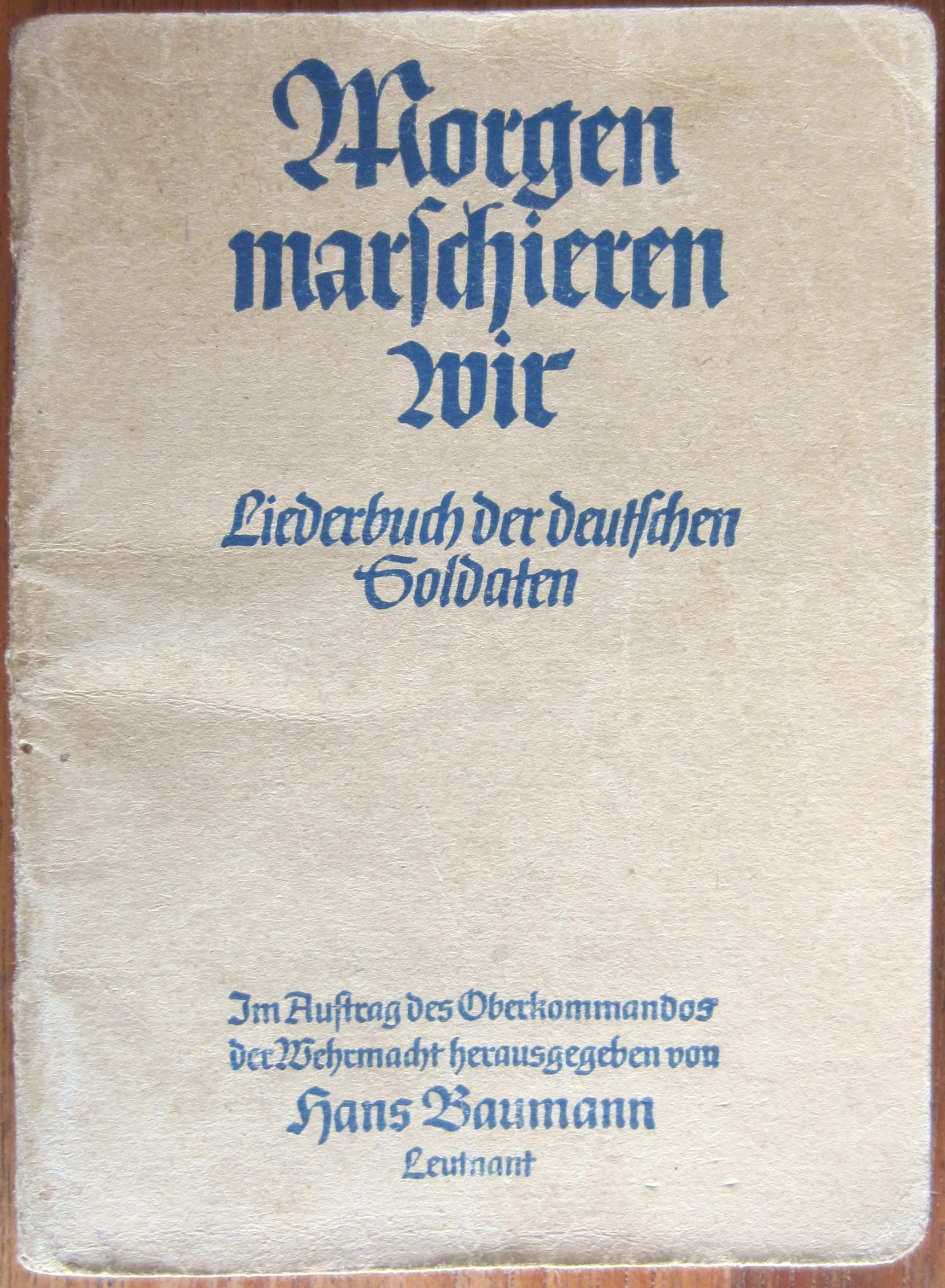 Morgen marschieren wir