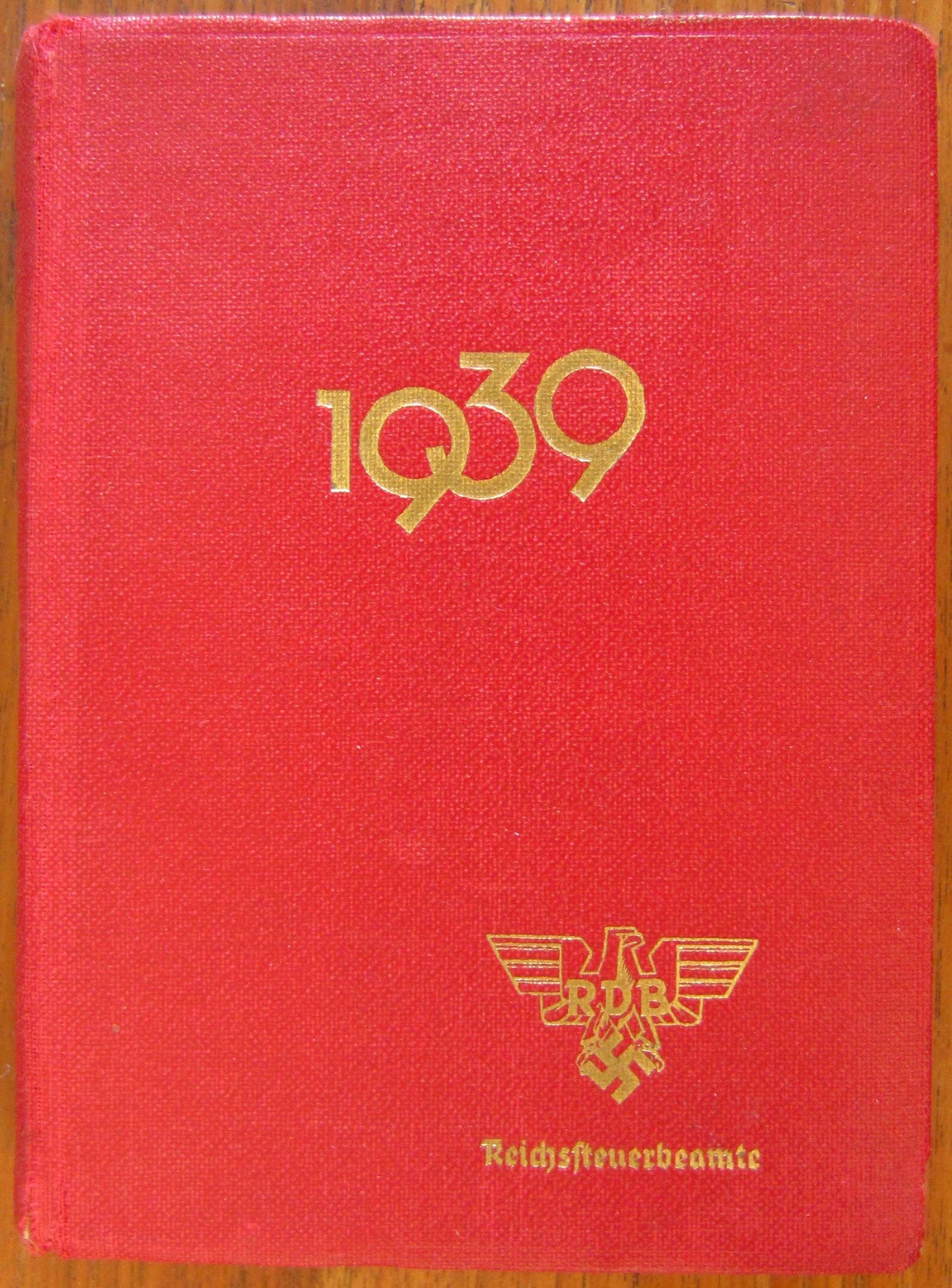 Deutscher Beamten-Kalender 1939