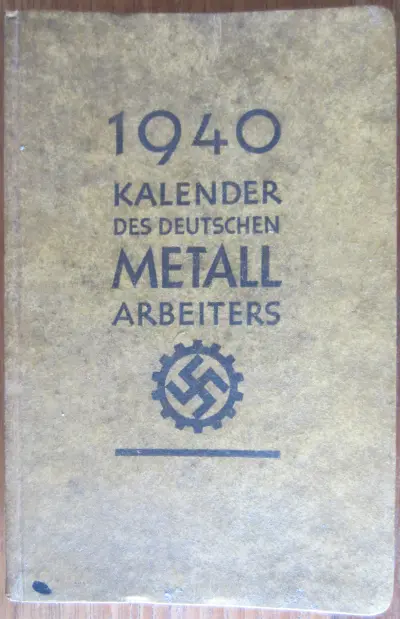 Kalender des deutschen Metallarbeiters - 1940
