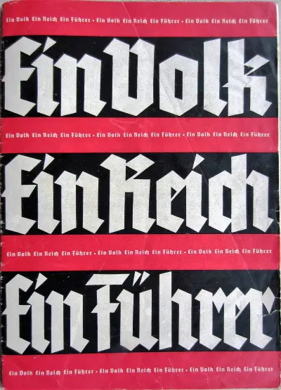 Ein Volk Ein Reich Ein Führer
