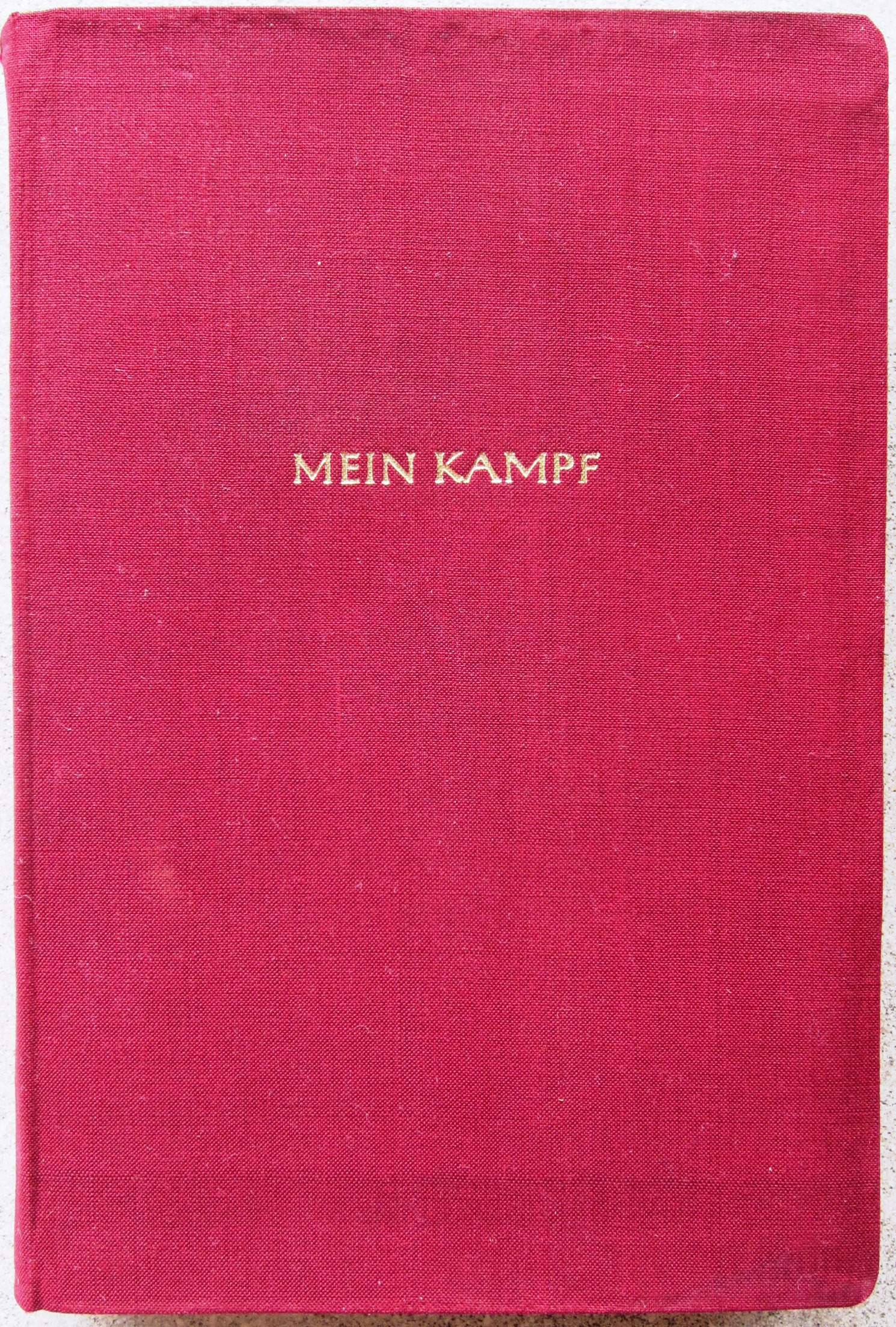 Mein Kampf - Tornisterausgabe -1942 - in Feldpost doosje