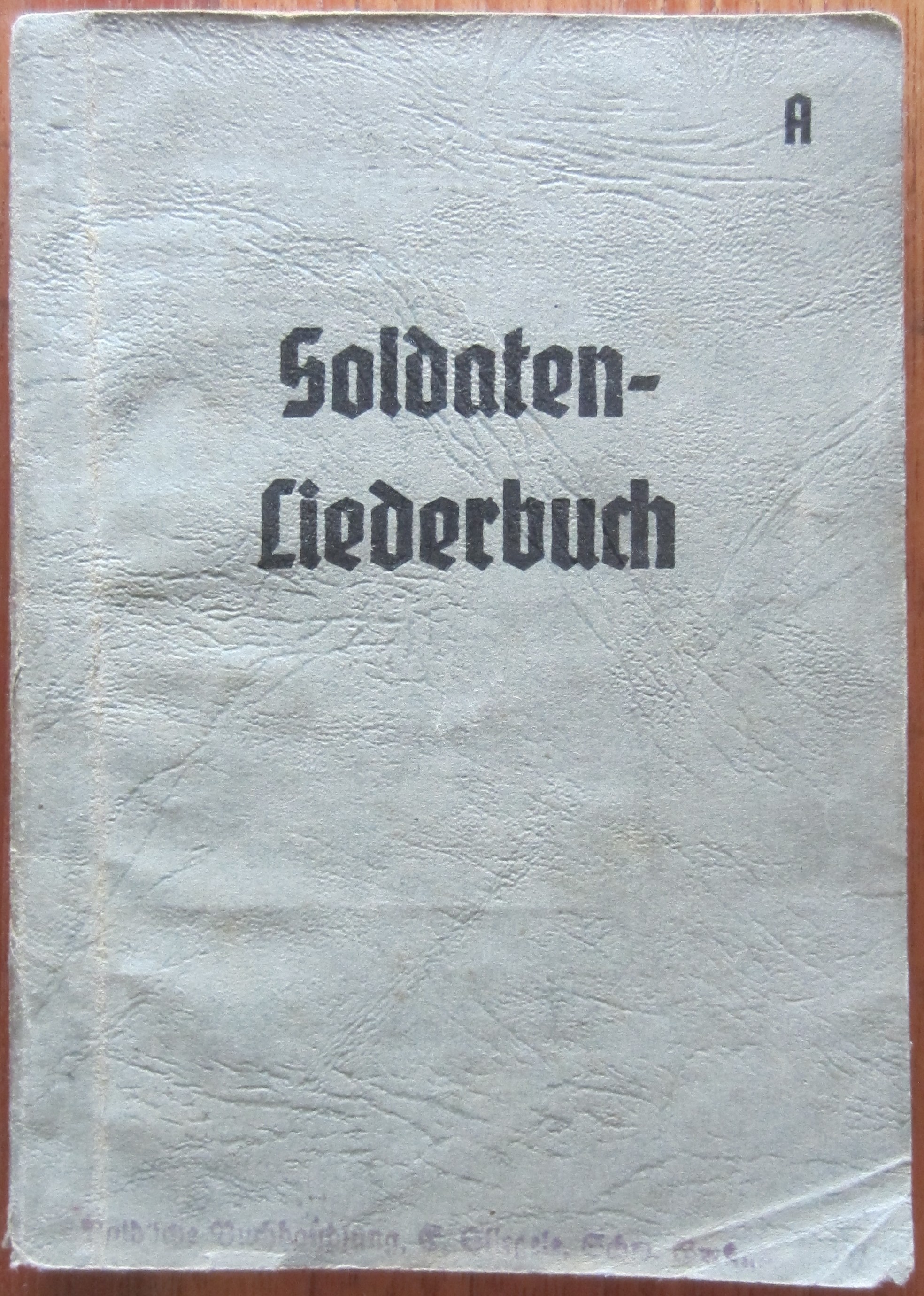 Soldaten-Liederbuch