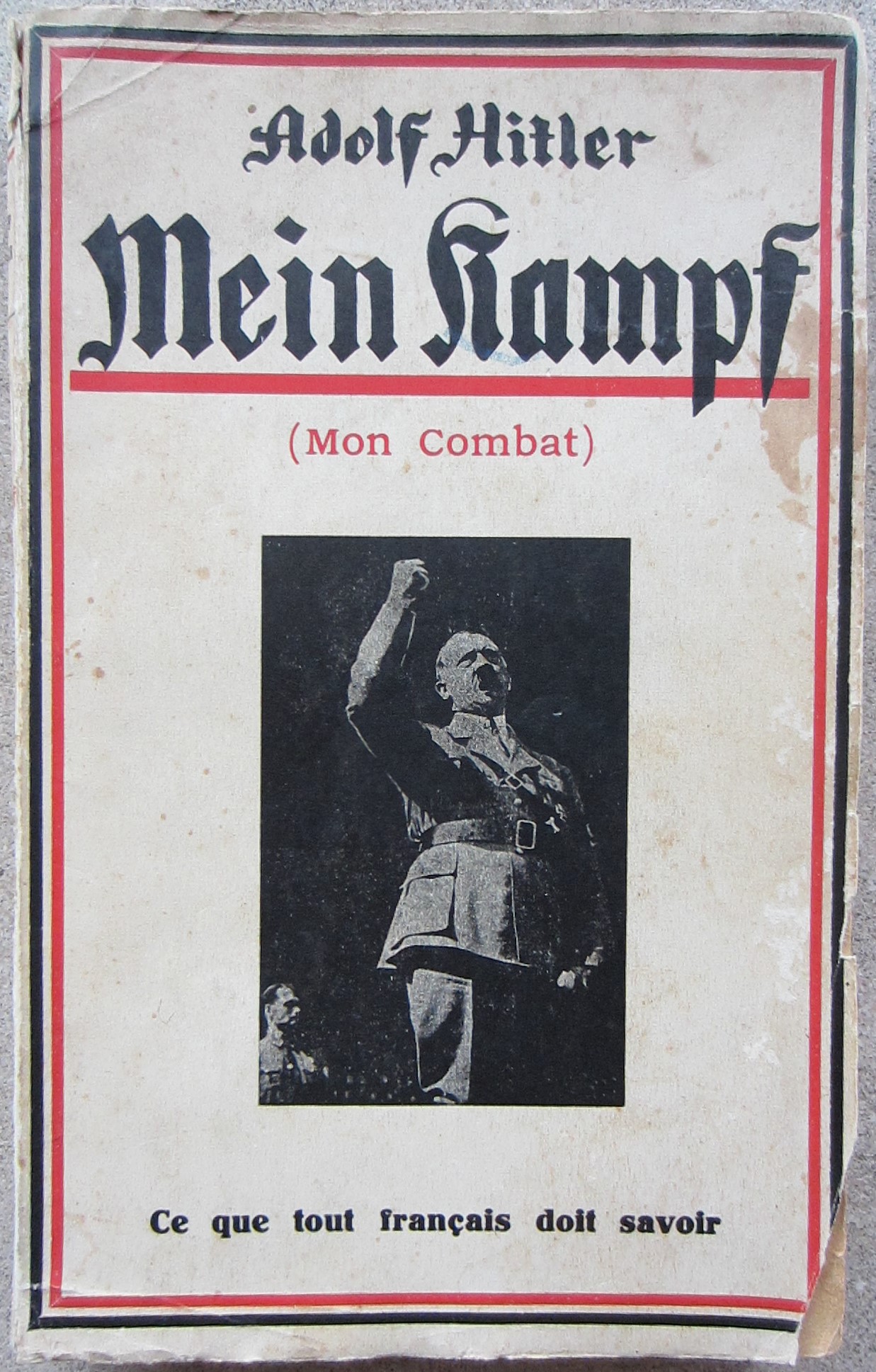 Mon Combat (Mein Kampf)