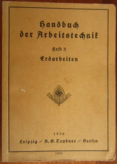 Handbuch der Arbeitstechnik - Heft 3 : Erdarbeiten
