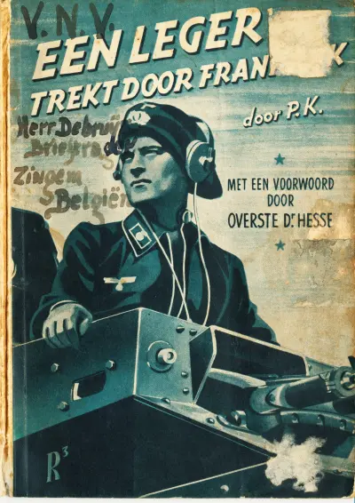 Een leger trekt door Frankrijk