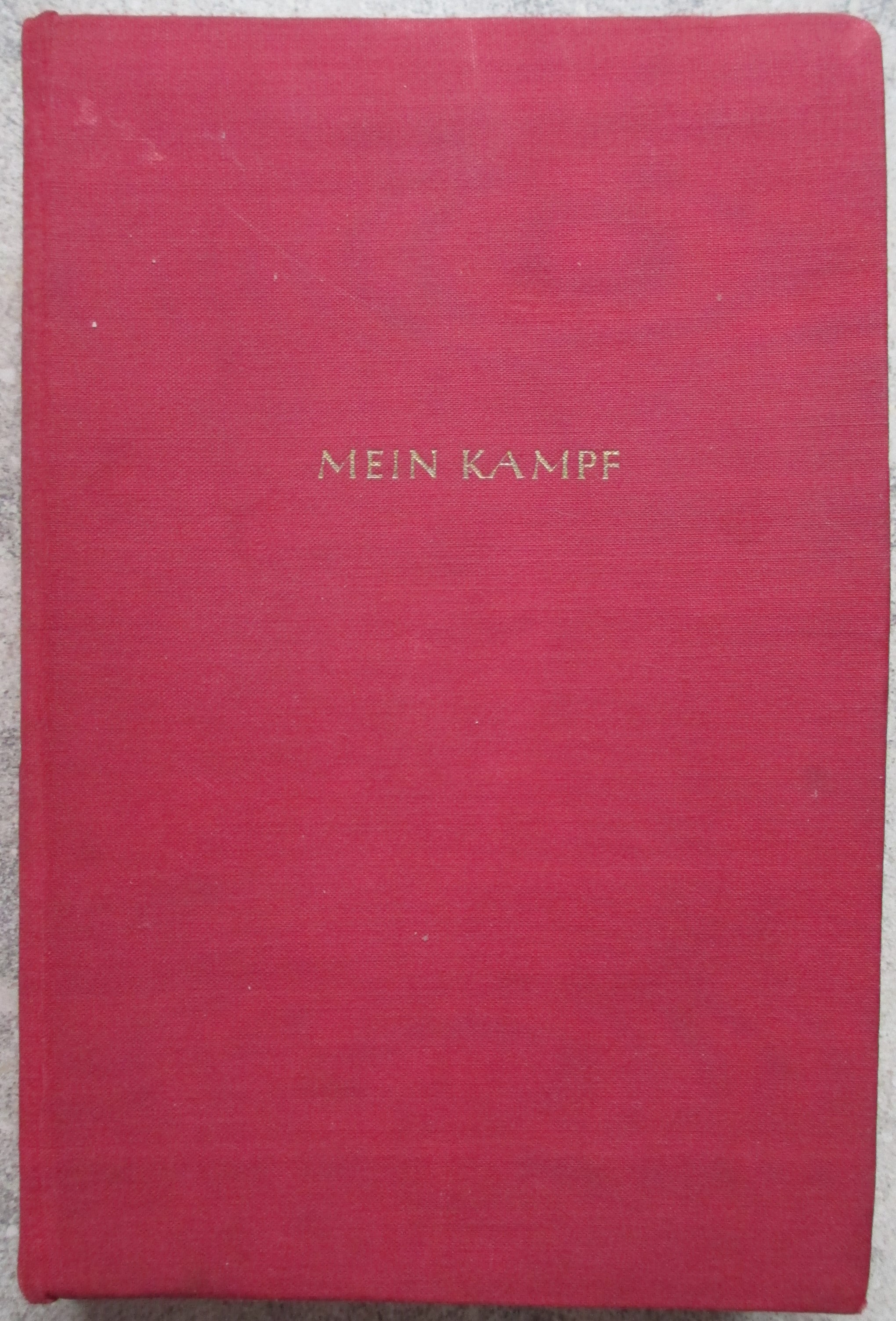 Mein Kampf - Tornisterausgabe - 1940