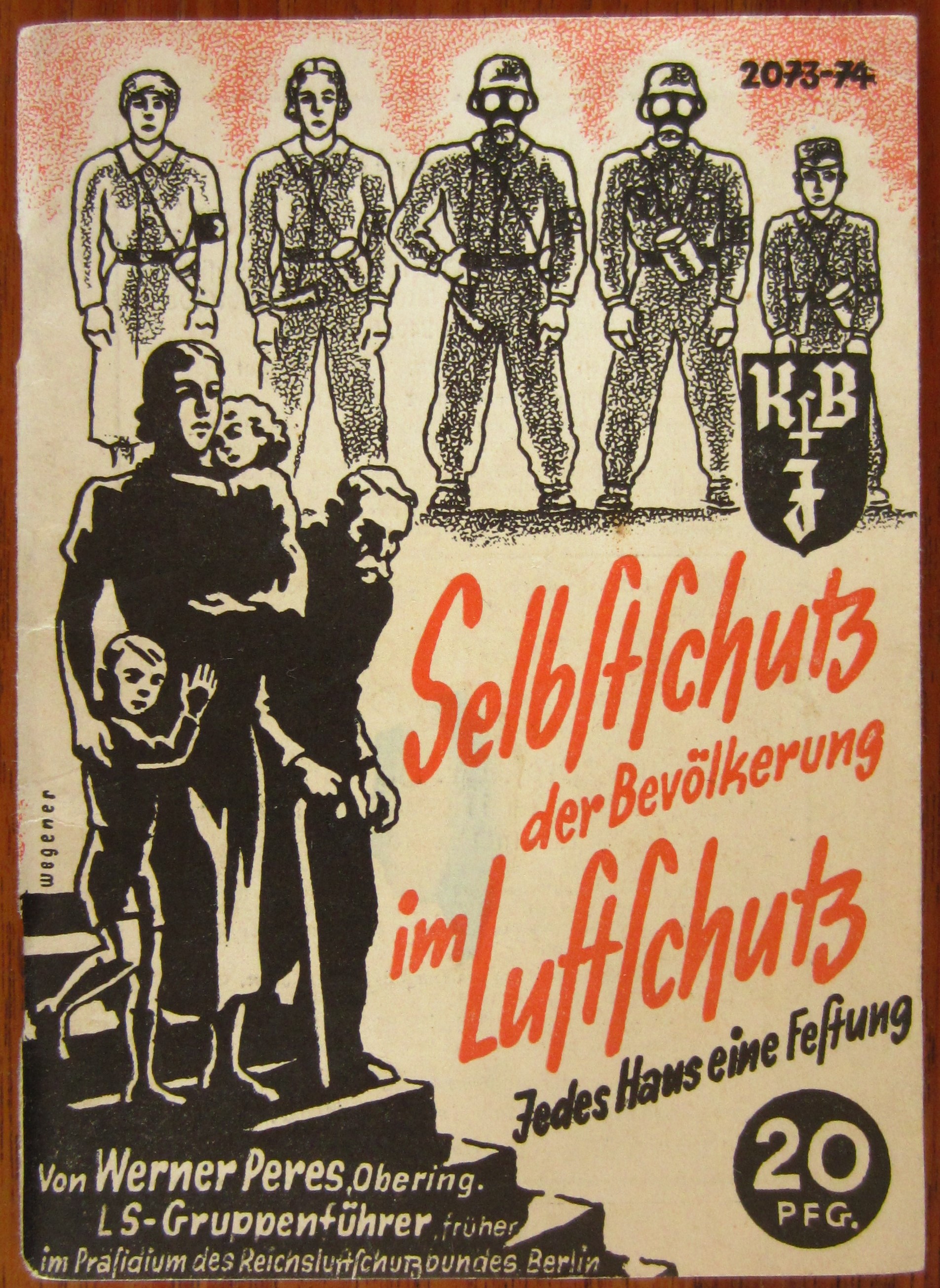 Selbstschutz der Bevölkerung im Luftschutz