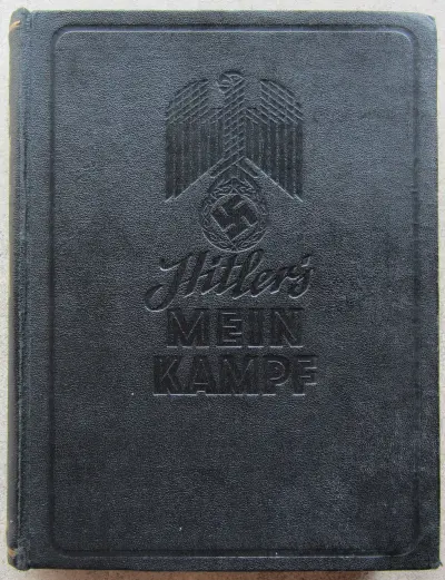 Hitler's Mein Kampf - Hutchinson's Illustrated Edition - Black cover