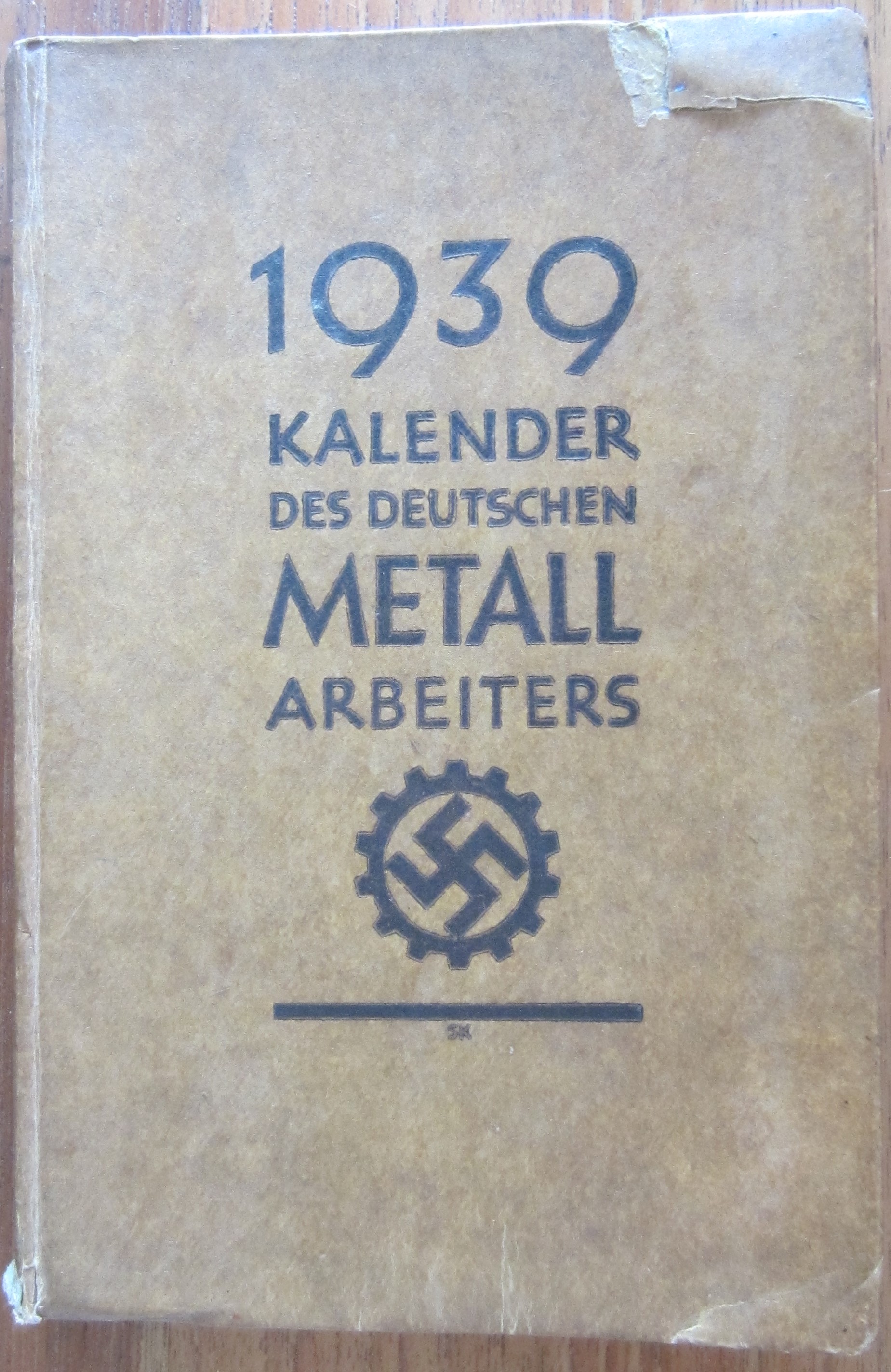 Kalender des deutschen Metallarbeiters - 1939