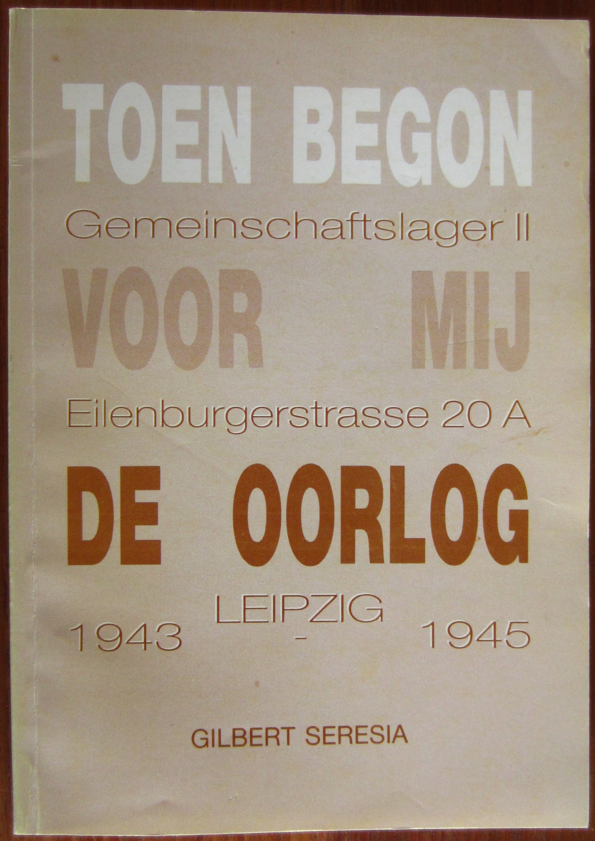 Toen begon voor mij de oorlog