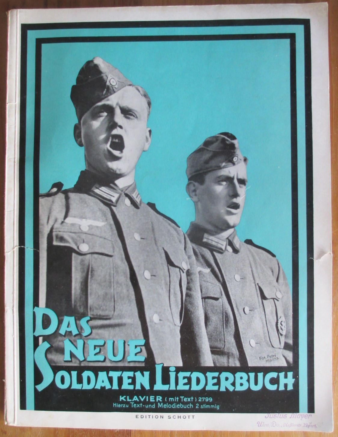 Das neue Soldaten Liederbuch