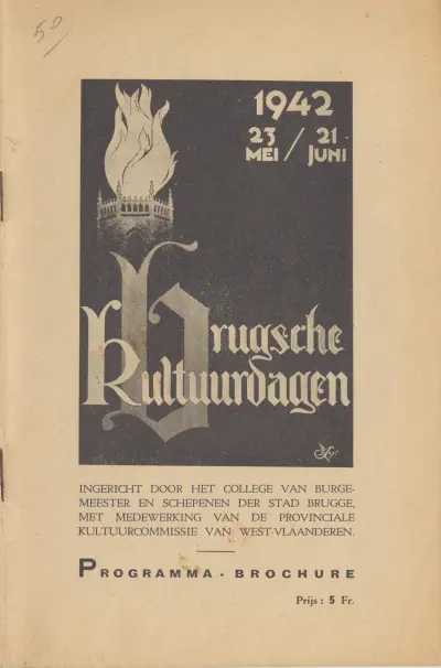 Brugsche Kultuurdagen - 23 mei - 21 juni 1942