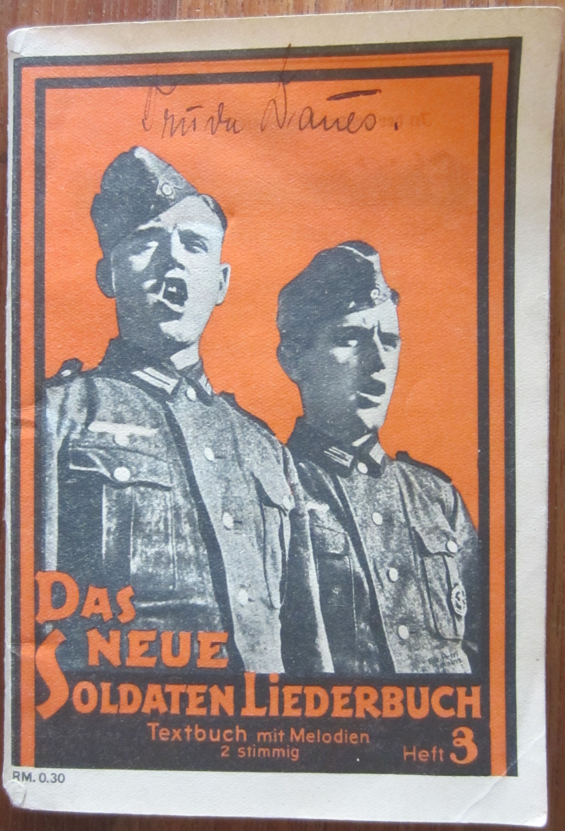 Das neue Soldaten Liederbuch - Heft 3