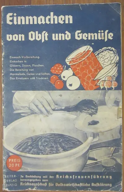 Einmachen von Obst und Gemüse