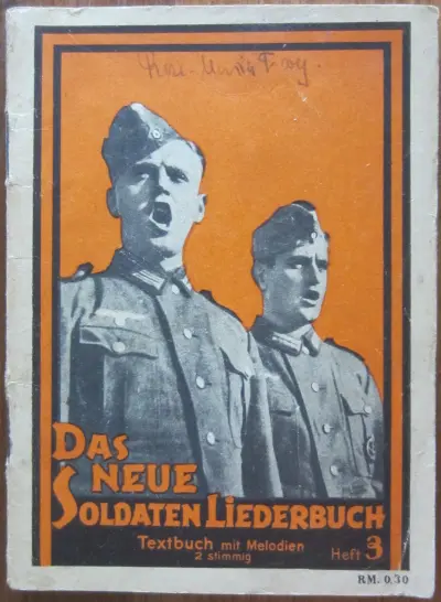 Das neue Soldaten Liederbuch - Heft 3