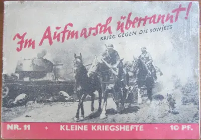 Im Aufmarsch überrannt !