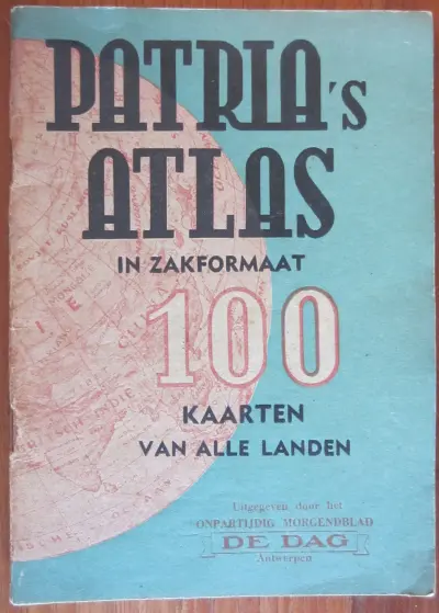 Patria's Atlas in zakformaat - 100 kaarten van alle landen