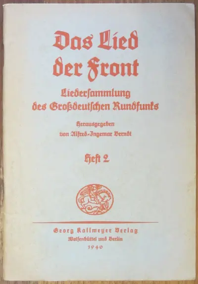 Das Lied der Front - Heft 2