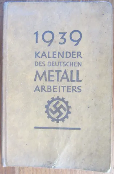 Kalender des deutschen Metallarbeiters - 1939