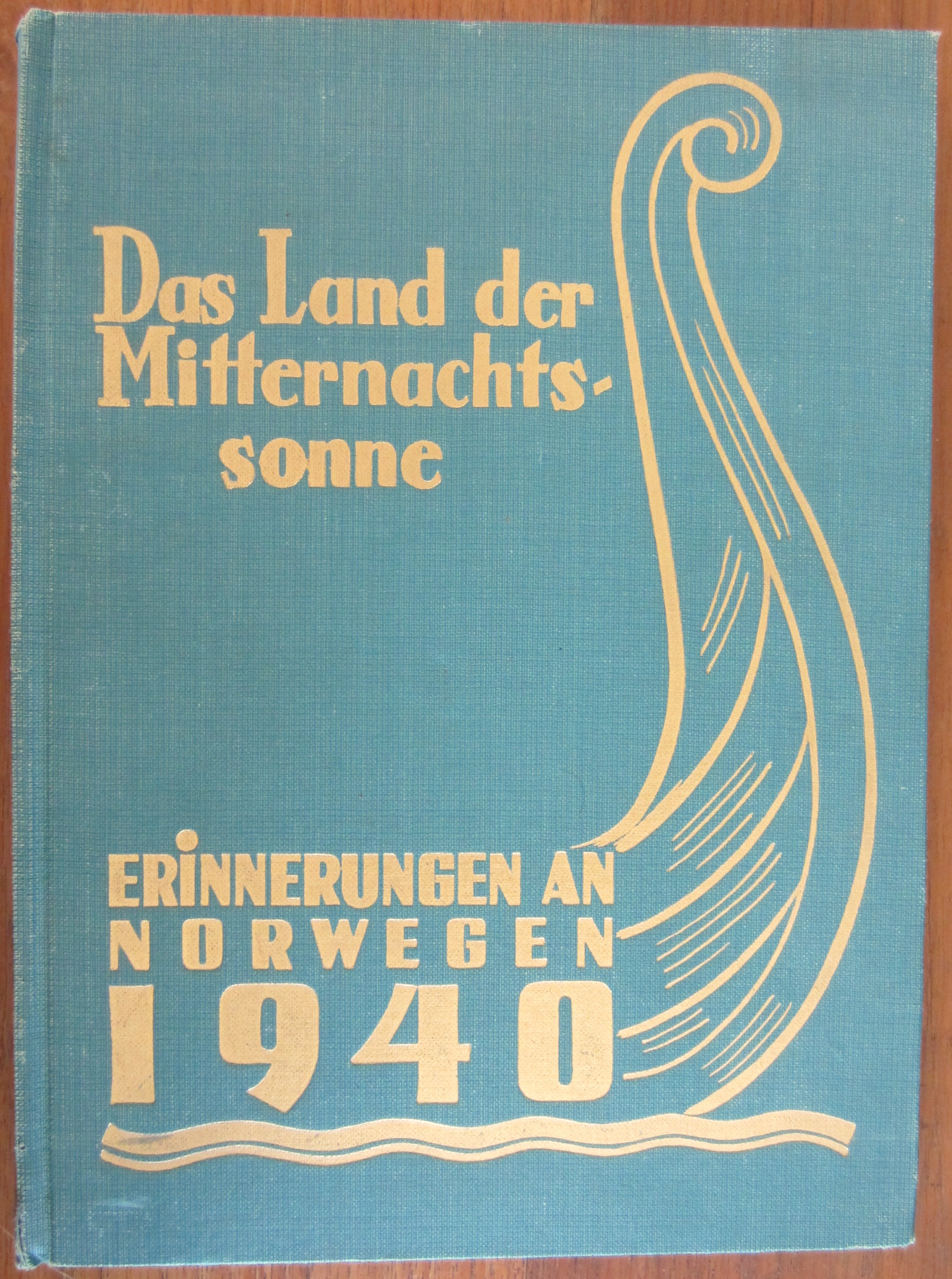 Das Land der Mitternachtssonne - blauwgroene kaft