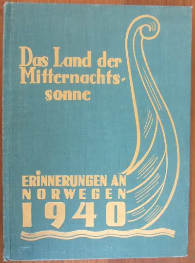 Das Land der Mitternachtssonne - blauwgroene kaft