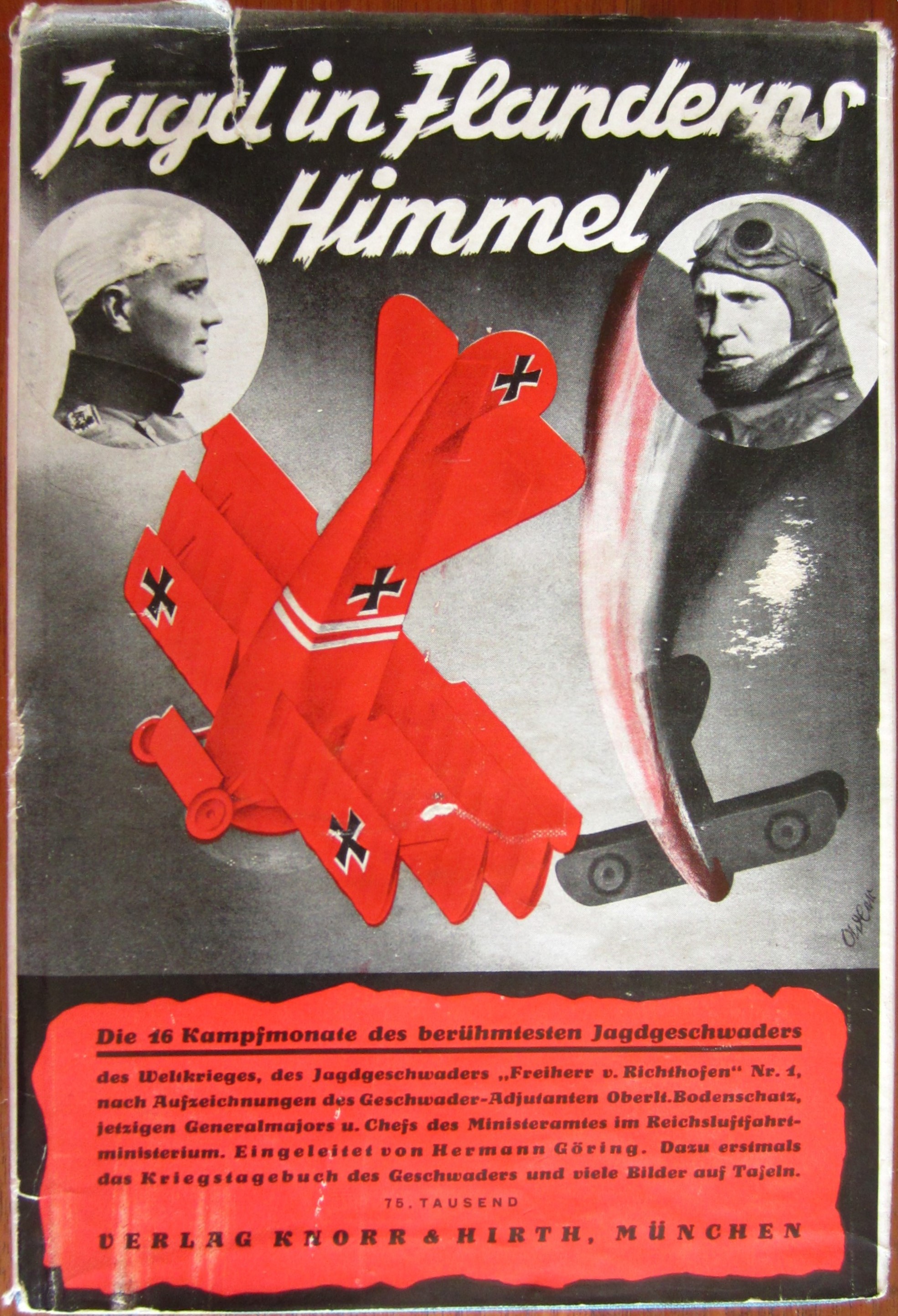 Jagd in Flanderns Himmel