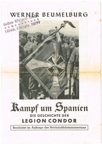 Kampf um Spanien - Reclamefolder