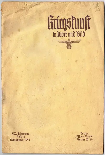 Kriegskunst in Wort und Bild