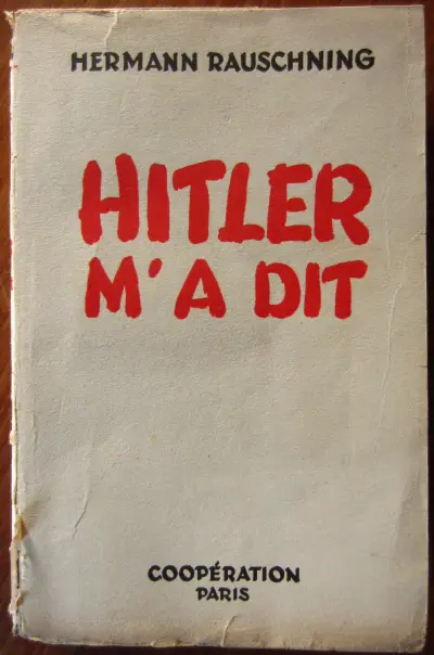 Hitler m'a dit