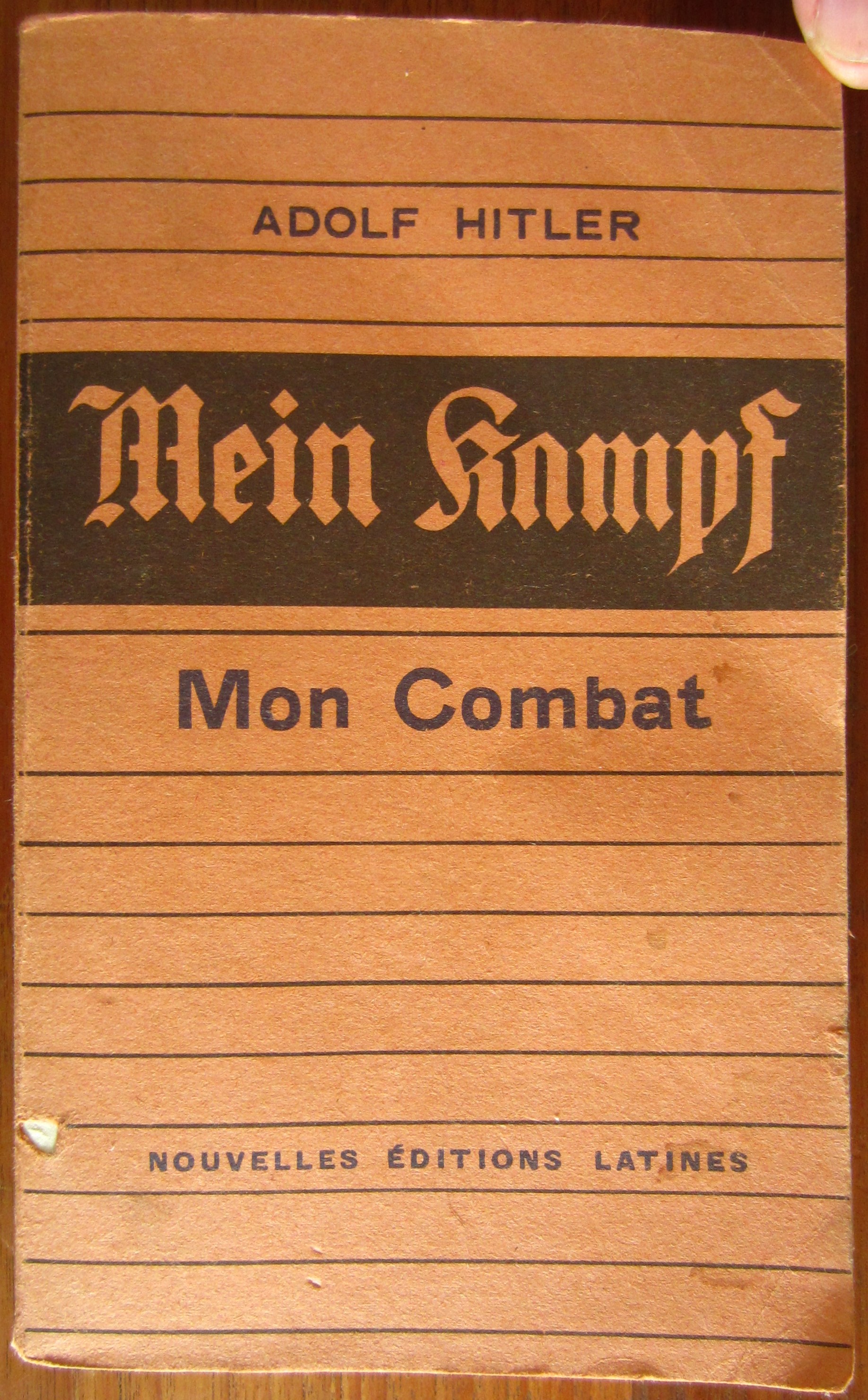Mein Kampf - Mon Combat - 1934